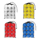 Maxbell Maxbell 12x Pickleball Balls 90mm Training Pickleball for Games Outdoor Courts Party White