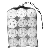 Maxbell Maxbell 12x Pickleball Balls 90mm Training Pickleball for Games Outdoor Courts Party White