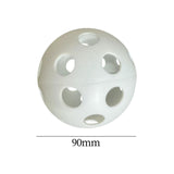 Maxbell Maxbell 12x Pickleball Balls 90mm Training Pickleball for Games Outdoor Courts Party White