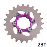Maxbell Maxbell Single Speed Cassette Cog Bike Freewheel for Fixed Gear Mountain Road Bike 23T