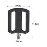 Maxbell Maxbell Bike Pedals Sturdy Aluminum Alloy for Folding Bike Road Bike Riding Supplies Black