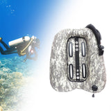 Maxbell Maxbell Diving Snorkeling Donut Wing Tank 45lbs Diver Gear for Snorkeling Underwater White Grey