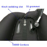 Maxbell Maxbell Diving Snorkeling Donut Wing Tank 45lbs Diver Gear for Snorkeling Underwater White Grey
