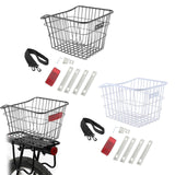 Maxbell Maxbell Rear Rack Bike Basket Bike Rack for Shopping Outdoor Mountain Bike Road Bike black