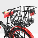 Maxbell Maxbell Rear Rack Bike Basket Bike Rack for Shopping Outdoor Mountain Bike Road Bike black