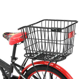 Maxbell Maxbell Rear Rack Bike Basket Bike Rack for Shopping Outdoor Mountain Bike Road Bike black