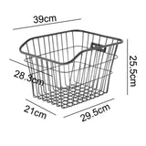 Maxbell Maxbell Rear Rack Bike Basket Bike Rack for Shopping Outdoor Mountain Bike Road Bike black