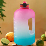 Maxbell 3.78L Water Bottle Kettle with Handle Tonnage Bucket for Bike Camping Hiking Pink Green