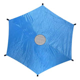 Maxbell Maxbell Trampoline Sunshade Cover Only Trampoline Rain Cover Blue Trampolines Canopy 6ft