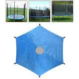 Maxbell Maxbell Trampoline Sunshade Cover Only Trampoline Rain Cover Blue Trampolines Canopy 6ft