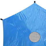 Maxbell Maxbell Trampoline Sunshade Cover Only Trampoline Rain Cover Blue Trampolines Canopy 6ft