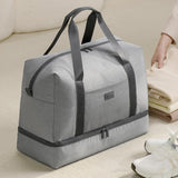 Maxbell Maxbell Duffle Bag for Travel Handbag Foldable for Outdoor Activities Sports Workout gray