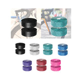 Maxbell Maxbell 2Pcs Bike Handlebar Tapes Soft Bike Bar Tapes for Cycling Outdoor Activities Black