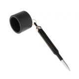 Maxbell Maxbell Pool Cue Chalk Holder Metal Pool Table Accessory Snooker Pool Chalks Carrier Black Round
