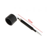 Maxbell Maxbell Pool Cue Chalk Holder Metal Pool Table Accessory Snooker Pool Chalks Carrier Black Round