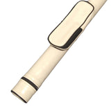Maxbell Maxbell 1/2 Oval Billiard Cue Case Stylish Holder with Zipper American Pool Cue Case