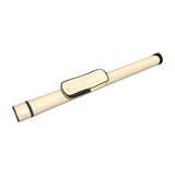 Maxbell Maxbell 1/2 Oval Billiard Cue Case Stylish Holder with Zipper American Pool Cue Case