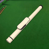 Maxbell Maxbell 1/2 Oval Billiard Cue Case Stylish Holder with Zipper American Pool Cue Case