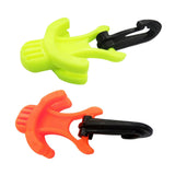 Maxbell Maxbell Scuba Mouthpiece Holder Second Stage with Hanging Hook Scuba Essentials Plug Yellow