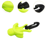 Maxbell Maxbell Scuba Mouthpiece Holder Second Stage with Hanging Hook Scuba Essentials Plug Yellow