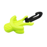 Maxbell Maxbell Scuba Mouthpiece Holder Second Stage with Hanging Hook Scuba Essentials Plug Yellow