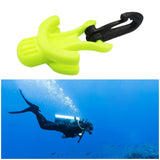 Maxbell Maxbell Scuba Mouthpiece Holder Second Stage with Hanging Hook Scuba Essentials Plug Yellow