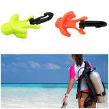 Maxbell Maxbell Scuba Mouthpiece Holder Second Stage with Hanging Hook Scuba Essentials Plug Yellow