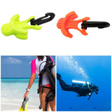 Maxbell Maxbell Scuba Mouthpiece Holder Second Stage with Hanging Hook Scuba Essentials Plug Yellow