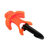 Maxbell Maxbell Scuba Mouthpiece Holder Second Stage with Hanging Hook Scuba Essentials Plug Orange