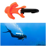 Maxbell Maxbell Scuba Mouthpiece Holder Second Stage with Hanging Hook Scuba Essentials Plug Orange