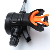 Maxbell Maxbell Scuba Mouthpiece Holder Second Stage with Hanging Hook Scuba Essentials Plug Orange