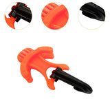 Maxbell Maxbell Scuba Mouthpiece Holder Second Stage with Hanging Hook Scuba Essentials Plug Orange