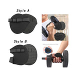 Maxbell Weight Lifting Grip Pads Workout Gloves for Deadlift Pull up Strength Sports Style A