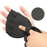 Maxbell Weight Lifting Grip Pads Workout Gloves for Deadlift Pull up Strength Sports Style A