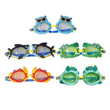 Maxbell Maxbell Kids Swim Goggles Cartoon Children Swimming Glasses for Party Summer Outdoor Hippo