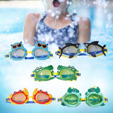 Maxbell Maxbell Kids Swim Goggles Cartoon Children Swimming Glasses for Party Summer Outdoor Hippo