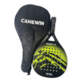 Maxbell Maxbell Beach Tennis Paddle Racket Easy to Use with Storage Bag for Outdoor Backyard Black Green