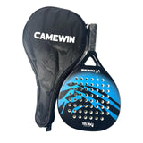 Maxbell Maxbell Beach Tennis Paddle Racket Easy to Use with Storage Bag for Outdoor Backyard Black Blue