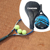 Maxbell Maxbell Beach Tennis Paddle Racket Easy to Use with Storage Bag for Outdoor Backyard Black Blue