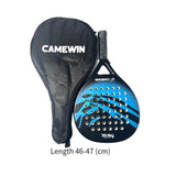 Maxbell Maxbell Beach Tennis Paddle Racket Easy to Use with Storage Bag for Outdoor Backyard Black Blue