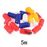Maxbell Pool Divider Rope 5M Long Float Line for Water Sports Pool Party Hot 9cm Dia