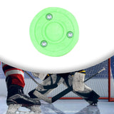 Maxbell Maxbell Ice Hockey Puck Gift Portable Practice for Roller Hockey for Game Match Kids Light Green