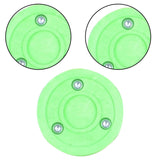 Maxbell Maxbell Ice Hockey Puck Gift Portable Practice for Roller Hockey for Game Match Kids Light Green