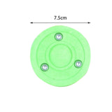 Maxbell Maxbell Ice Hockey Puck Gift Portable Practice for Roller Hockey for Game Match Kids Light Green