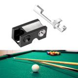 Maxbell Maxbell Pool Cue Tip Repair Tool Sturdy Billiards Accessories Pool Cue Shaper 8 in 1 Black