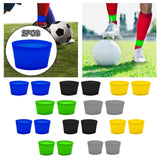 Outside Soccer Shin Pad Holders Wear Resistant for Adults Athletes Women Man L Yellow