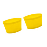 Outside Soccer Shin Pad Holders Wear Resistant for Adults Athletes Women Man L Yellow