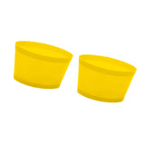 Outside Soccer Shin Pad Holders Wear Resistant for Adults Athletes Women Man L Yellow