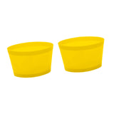 Outside Soccer Shin Pad Holders Wear Resistant for Adults Athletes Women Man L Yellow