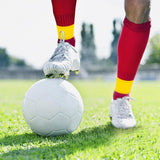 Outside Soccer Shin Pad Holders Wear Resistant for Adults Athletes Women Man L Yellow